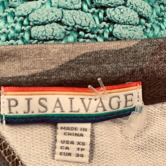 NWT PJ SALVAGE “KIND IS COOL” CAMO CAMOUFLAGE TOP PAJAMAS OR SWEATSHIRT - Picture 5 of 7